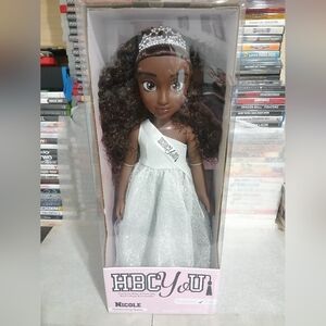 Purpose Toys HBCyoU Homecoming Queen Doll Nicole, 18-inch Doll (NEW)